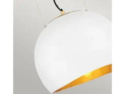 Sospensione Contemporanea Nula Acciaio 1 Luce E27