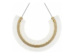 Sospensione Contemporanea Maya Alluminio Oro 1 Luce Diffusore Vetro