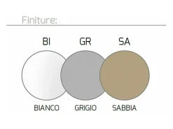 Sospensione Moderna Note Metallo Sabbia 4 Luci Gx53
