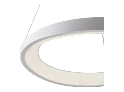 Sospensione Moderna Perth In Plastica Bianca Con Led Integrato 32W 4000K