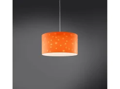 Sospensione Moderna Pois Polilux ® Arancione 1 Luce E27 D40Cm