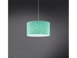 Sospensione Moderna Pois Polilux ® Verde Pastello 1 Luce E27 D40Cm