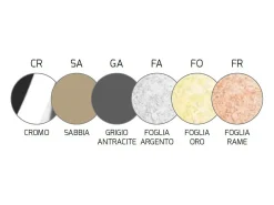 Sospensione Moderna Tetris Color Metallo Cromo Vetro Bianco 2 Luci E27