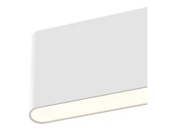 Step Lámpara colgante de techo lineal LED integrada blanca