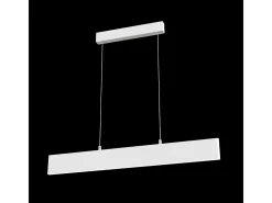 Step Lámpara colgante de techo lineal LED integrada blanca