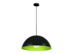 Suspensión TOSEL ,metal,Negro ,A78xD42,5xP42,5cm