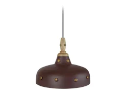 Suspensión TOSEL , metal,Marrón,A80xD30xP30cm