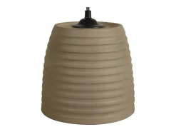 Suspensión TOSEL ,arcilla ,Marrón,A70xD 17x P 17cm