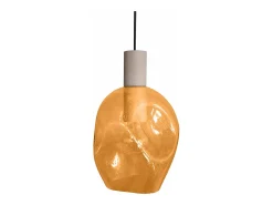 Suspensión TOSEL ,madera,AMARILLO,A100xD20xP20cm