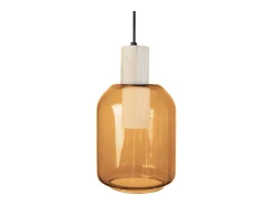 Suspensión TOSEL ,madera,AMARILLO, A 100xD14xP14cm