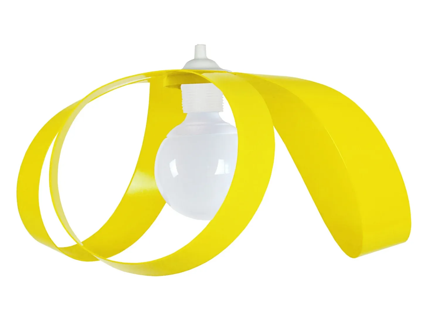 Suspensión TOSEL ,metal ,AMARILLO,A90x D 18xP18cm