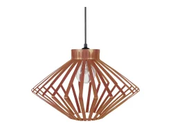 Suspensión TOSEL ,metal ,Bronce ,A 90xD36x P 36cm