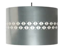 Suspensión TOSEL ,metal.,Aluminio ,A 80xD 30xP30cm