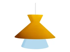 Suspensión TOSEL ,metal,AMARILLO,A110xD20xP20cm