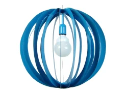 Suspensión TOSEL ,metal,Azul ,A110xD50xP50cm
