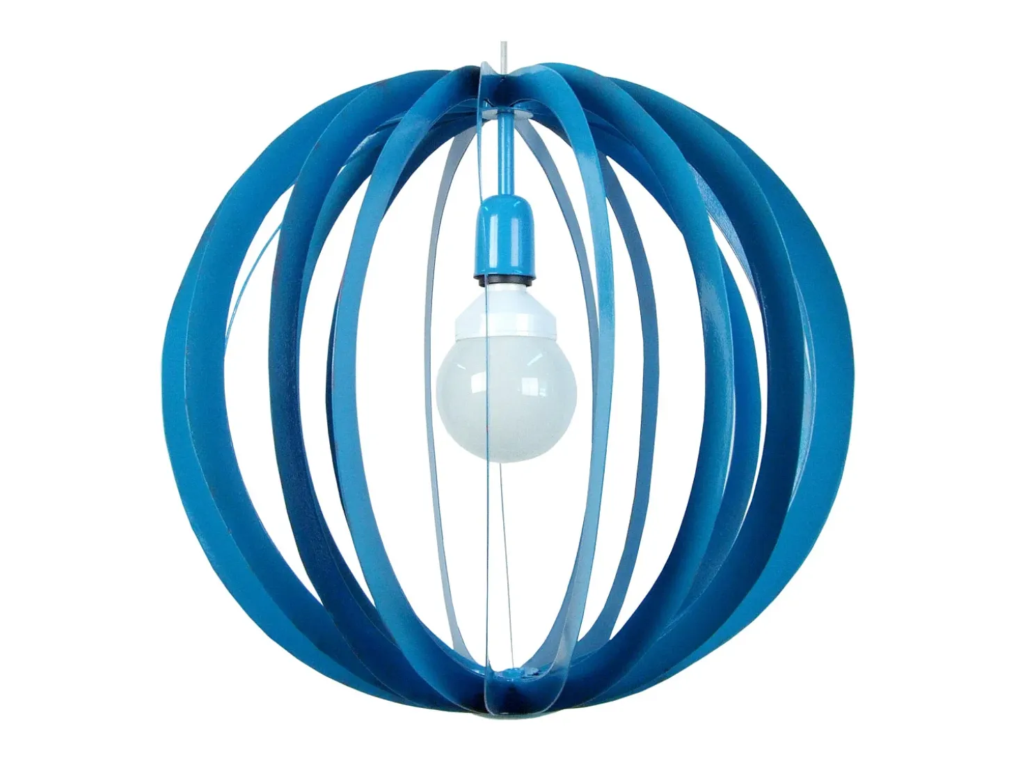 Suspensión TOSEL ,metal,Azul ,A110xD50xP50cm