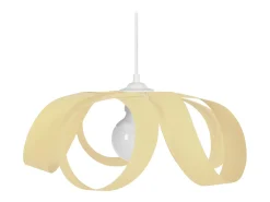 Suspensión TOSEL ,metal,Beige,A78xD30x P30cm