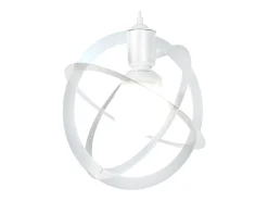 Suspensión TOSEL ,metal,Blanco,A 88x D28xP28cm