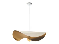 Suspensión TOSEL ,metal,Blanco ,A65xD50xP50cm