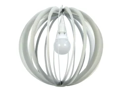 Suspensión TOSEL ,metal,Blanco,A110xD 50x P 50cm