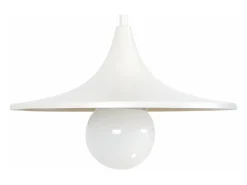 Suspensión TOSEL ,metal,Blanco,A 70x D27xP27cm