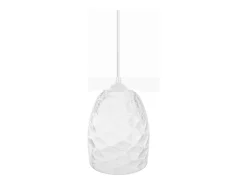 Suspensión TOSEL ,metal,Blanco ,A100xD 17xP17cm