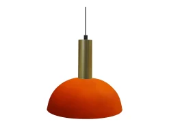 Suspensión TOSEL ,metal,Naranja,A110xD24xP24cm