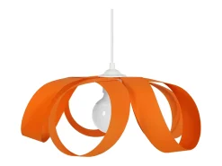 Suspensión TOSEL ,metal,Naranja,A78xD30xP 30cm