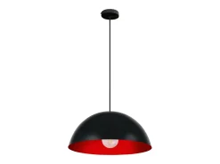 Suspensión TOSEL ,metal,Negro ,A78xD42,5xP42,5 cm