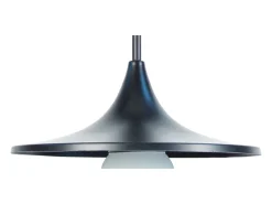 Suspensión TOSEL ,metal,Negro ,A70xD27xP27cm