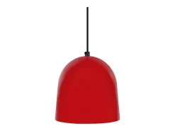 Suspensión TOSEL ,metal,Rojo,A80x D 17xP17cm