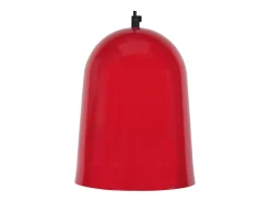 Suspensión TOSEL ,metal,Rojo,A85xD19xP19cm