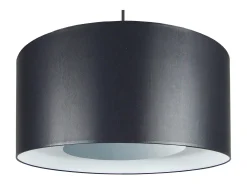 Suspensión TOSEL ,tela ,Negro ,A80xD35xP35 cm