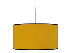 Suspensión TOSEL ,tela,AMARILLO,A75xD30xP30cm