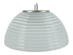 Suspensión TOSEL ,vidrio,Blanco,A77xD36xP 36cm