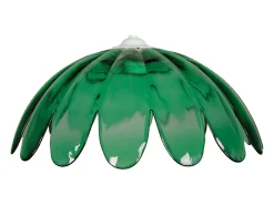 Suspensión TOSEL ,vidrio,Blanco,A 80xD35xP35cm