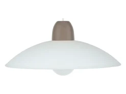 Suspensión TOSEL ,vidrio,Gris , A 70xD42xP42cm