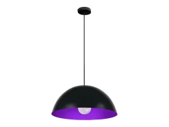 Suspensión TOSEL,metal,Negro ,A78xD42,5xP42,5cm