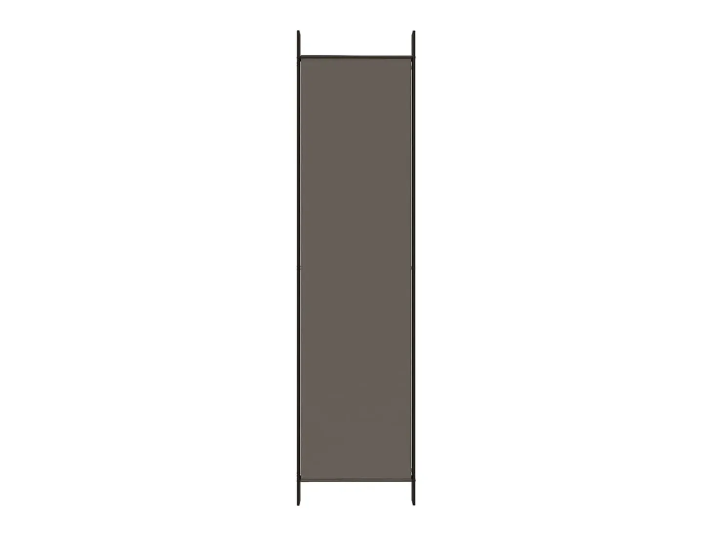 Tabique divisorio de 6 paneles Antracita 300x200 cm Tejido