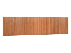 Tabique divisorio marrón 165x800 cm bambú