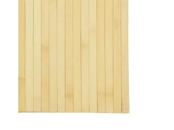 Tabique divisorio natural claro 165x400 cm bambú