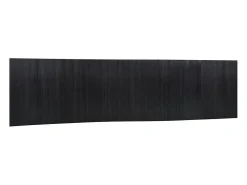 Tabique divisorio negro 165x800 cm bambú