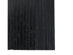 Tabique divisorio negro 165x800 cm bambú