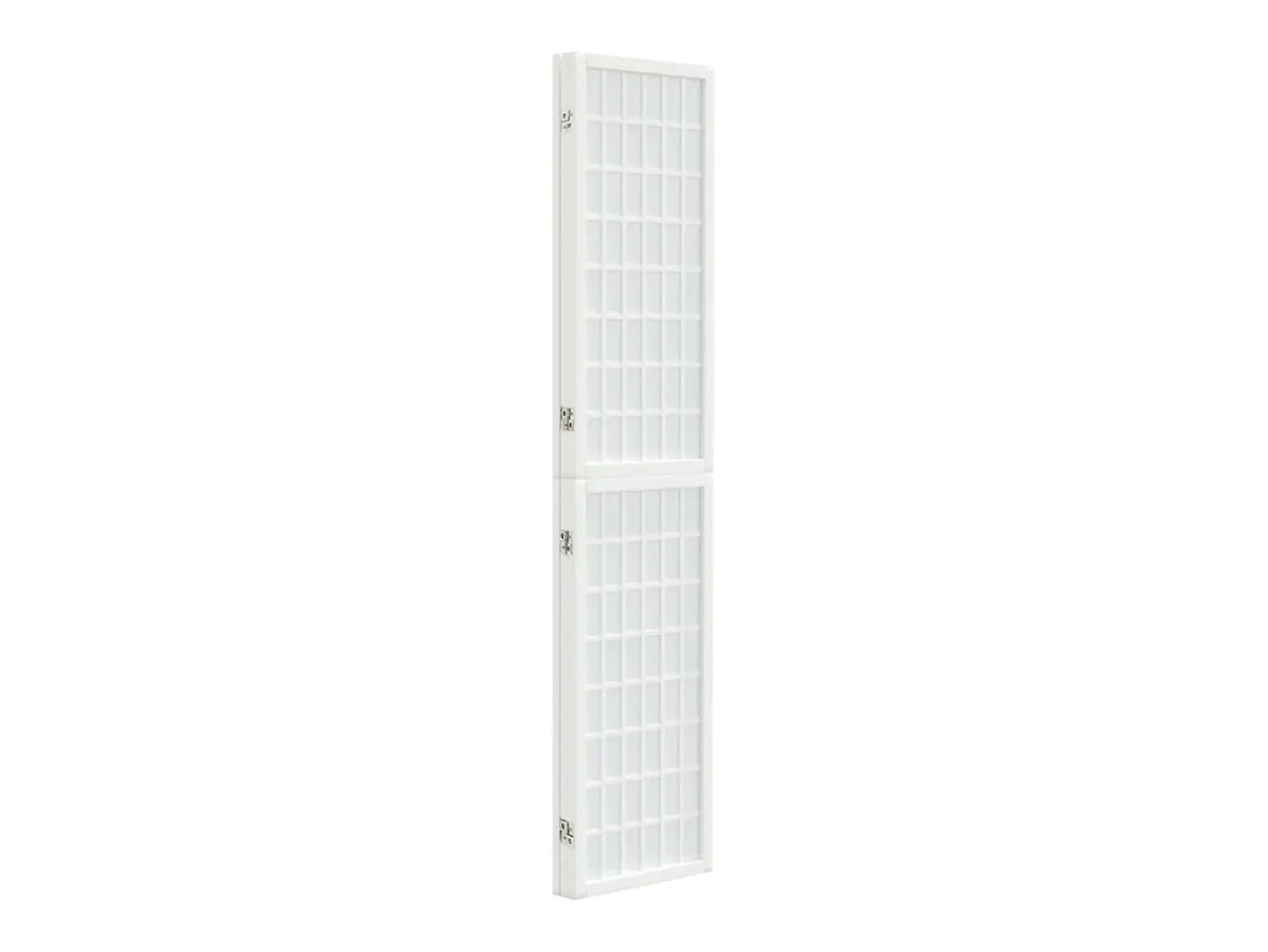 Tabique plegable 3 paneles 120x170 cm Blanco