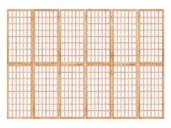 Tabique plegable 6 paneles 240x170 cm