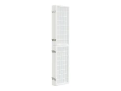 Tabique plegable 6 paneles 240x170 cm Blanco