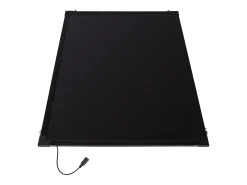 Tablero de Escritura de Mensajes a LED SucceBuy 59,8 x 79,8 cm Tablero Negro Borrable Iluminado