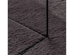 Tapiz Antracita 140 x 200 cm Poliéster