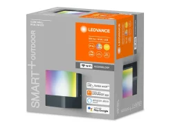 TechBrey Aplique de Pared LED RGBW 10W Smart+ WiFi IP 44 Cubo LEDVANCE 4058075478114