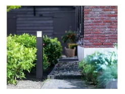 TechBrey Baliza Exterior LED 6W Superficie Pie 77cm PHILIPS Post Arbour